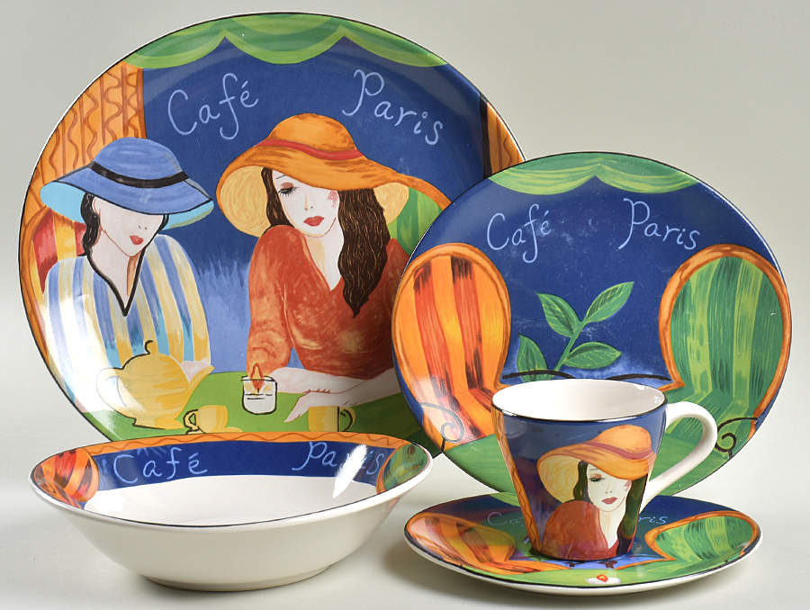 Cafe Paris 40 Piece Estate Set by Sango-1