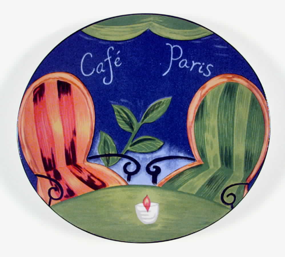 Cafe Paris Salad Plate by Sango-1