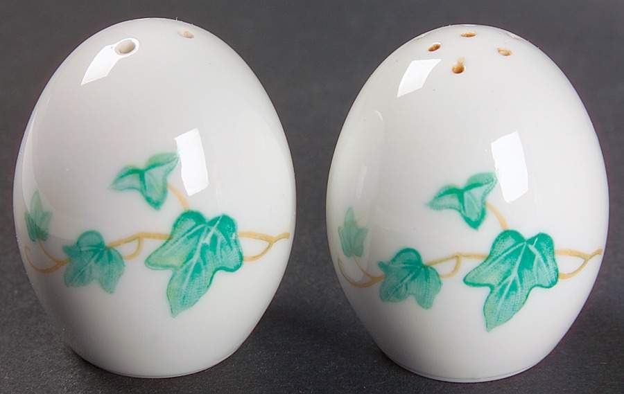 Caprice Green Salt & Pepper Set by Sango-1