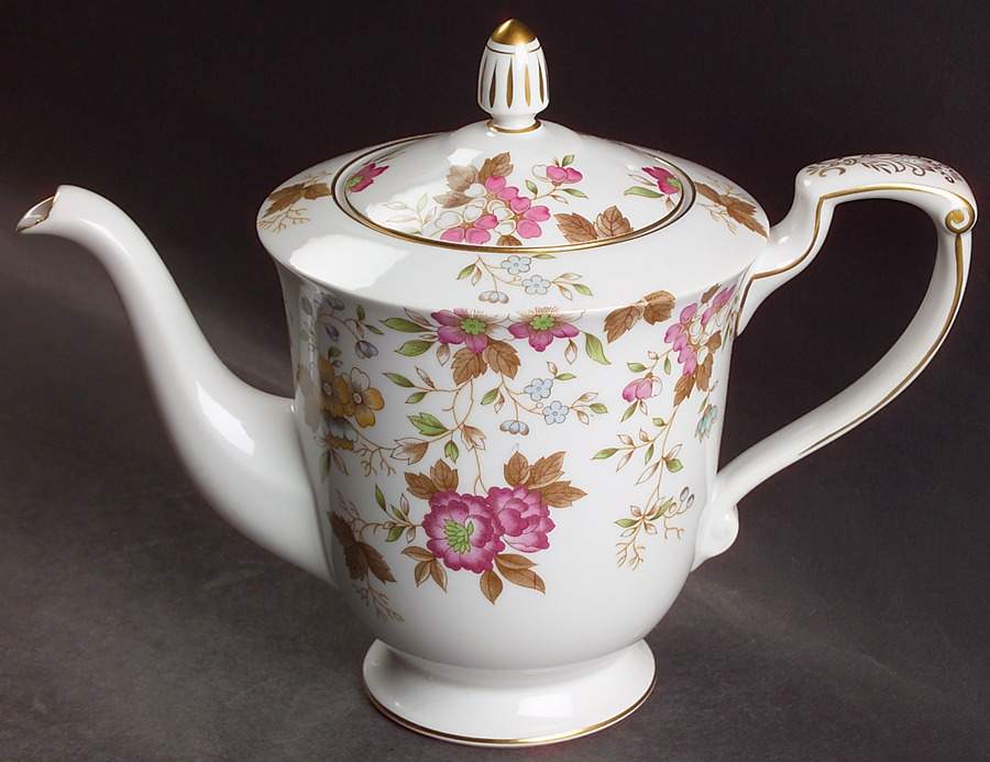 Carlton Teapot & Lid by Sango-1