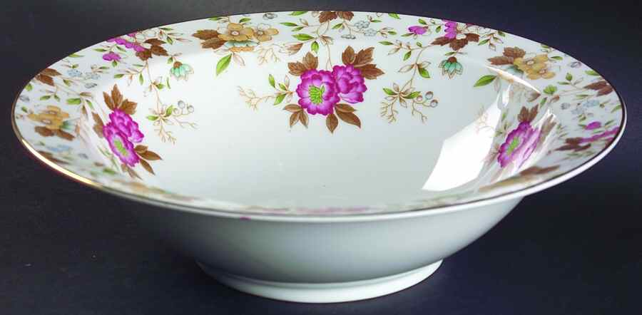 Carlton 10" Round Vegetable Bowl by Sango-1