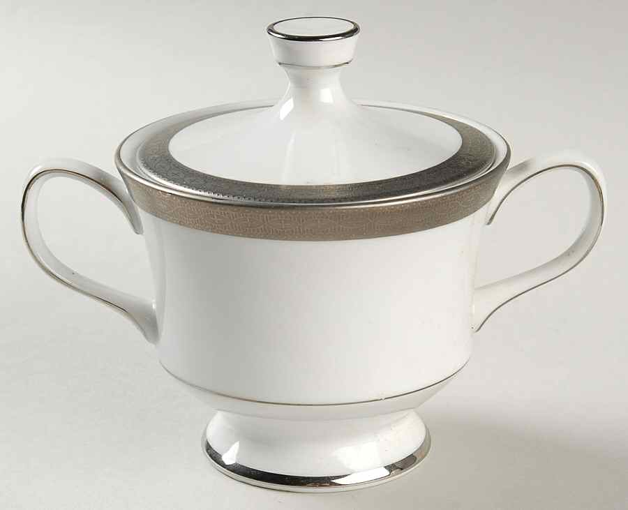 Carlotta Sugar Bowl & Lid by Sango-1