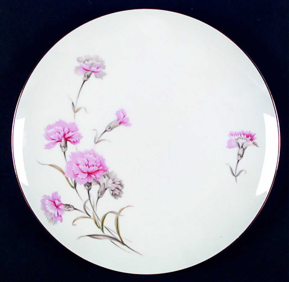 Carnation Dinner Plate by Sango-1