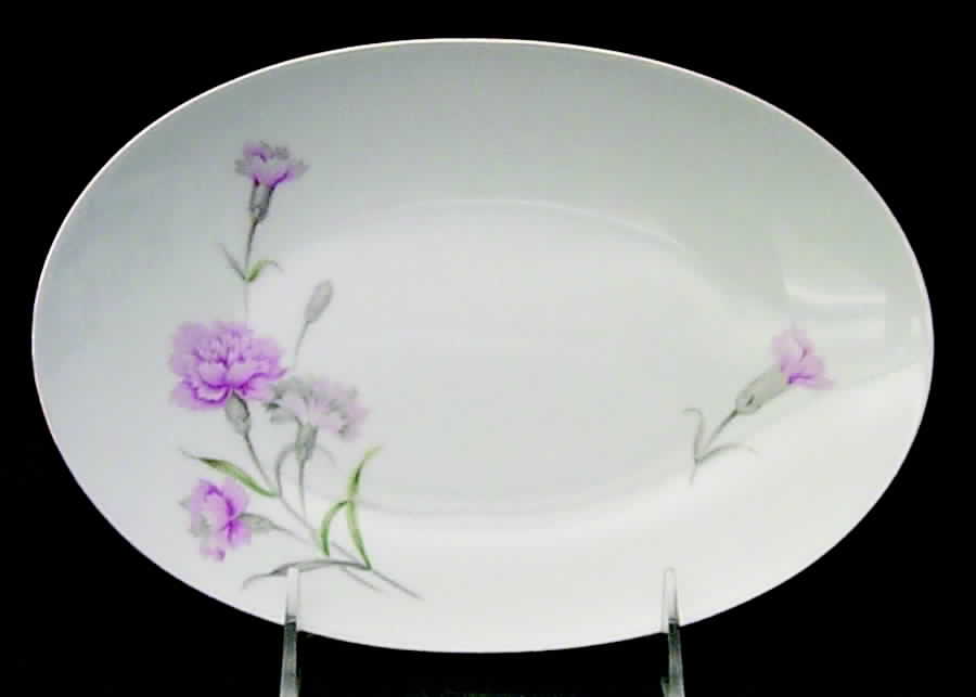 Carnation Relish/Gravy Underplate by Sango-1