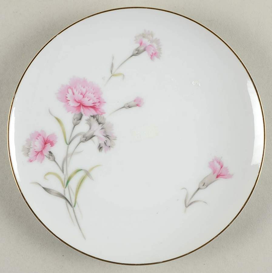 Carnation Salad Plate by Sango-1