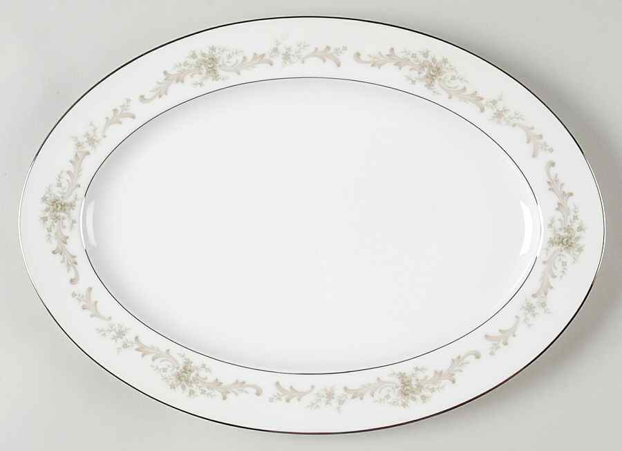 Carousel 12" Oval Serving Platter by Sango-1