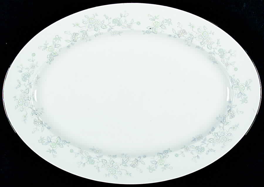 Carolee 14" Oval Serving Platter by Four Crown-1