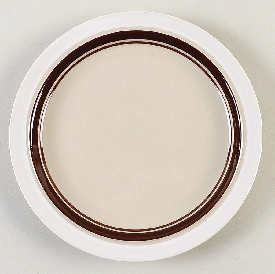 Carousel White Salad Plate by Sango-1