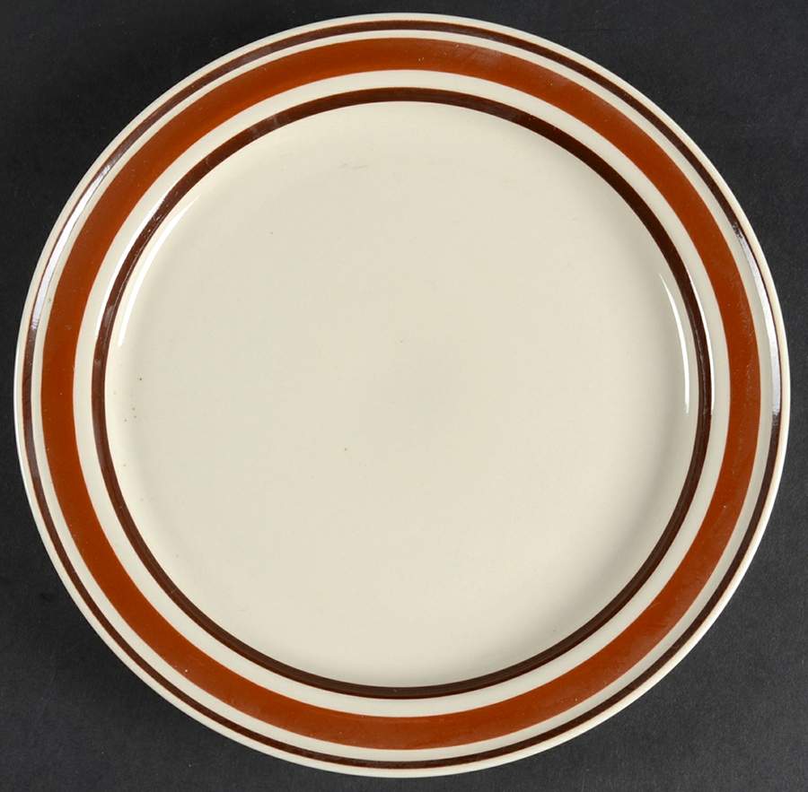 Catalina Sienna Salad Plate by Sango-1