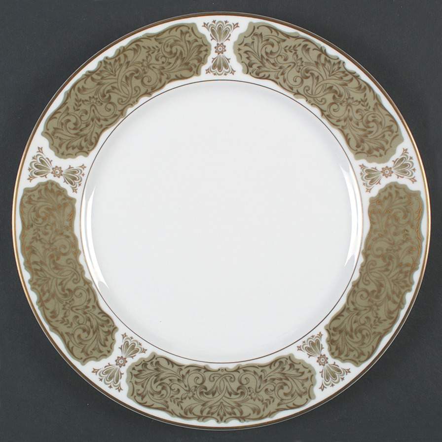 Chantilly (Gold Trim) Dinner Plate by Sango-1