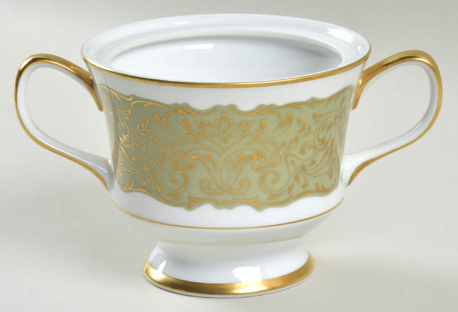Chantilly (Gold Trim) Sugar Bowl No Lid by Sango-1