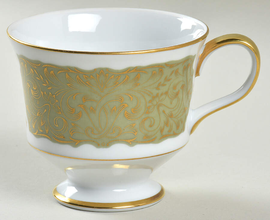 Chantilly (Gold Trim) Footed Cup by Sango-1