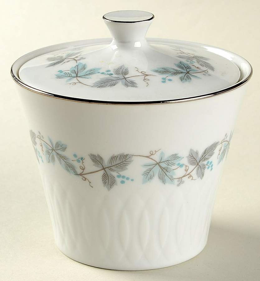 Charleroi Sugar Bowl & Lid by Sango-1