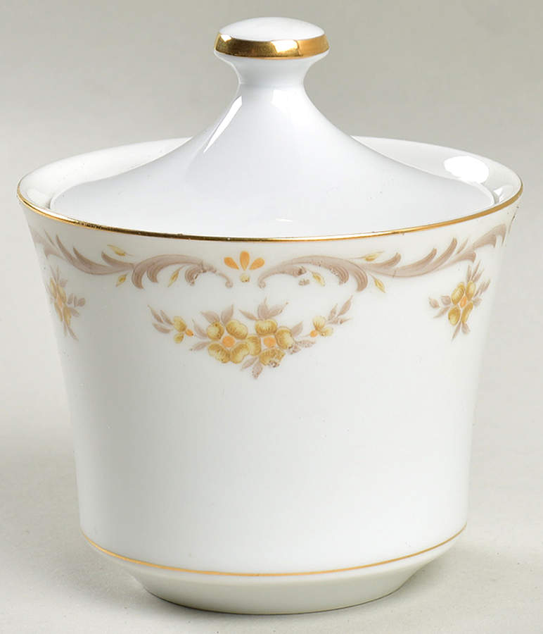 Cheltenham Sugar Bowl & Lid by Sango-1
