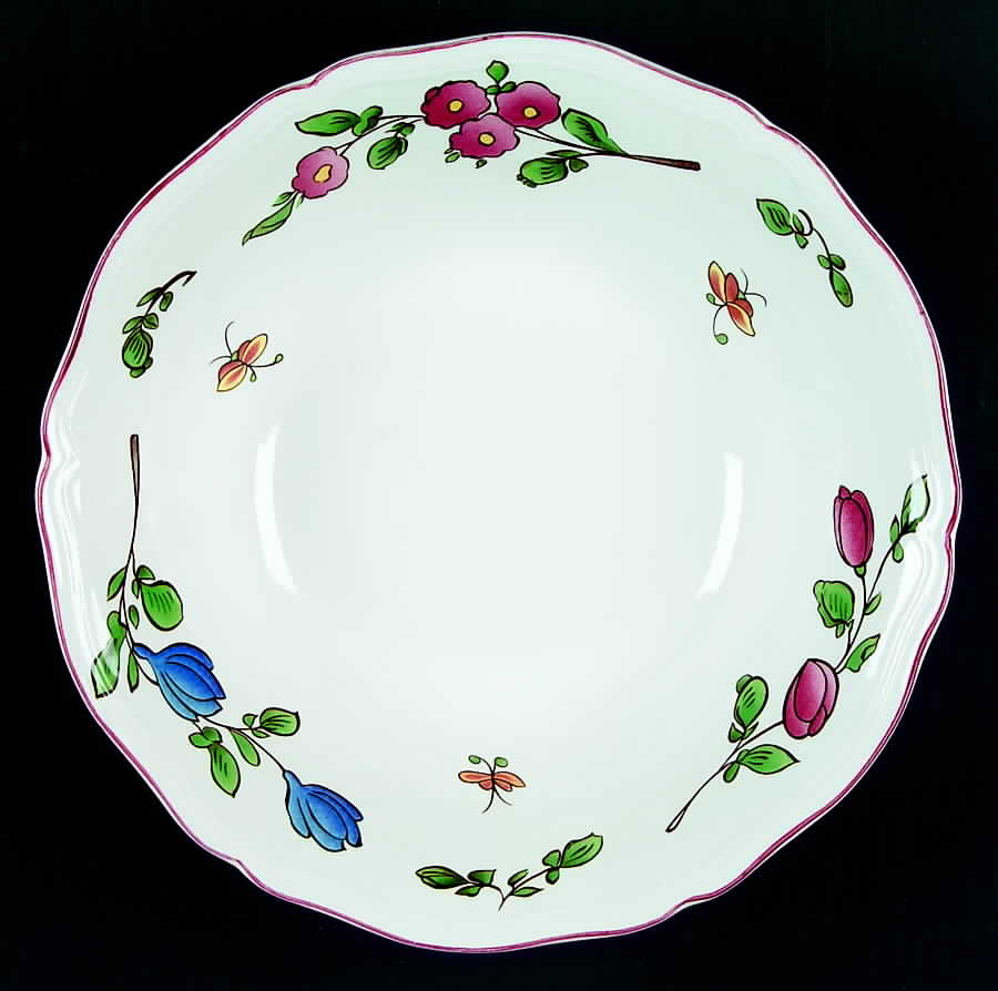 Chinoiserie 9" Round Vegetable Bowl by Sango-1