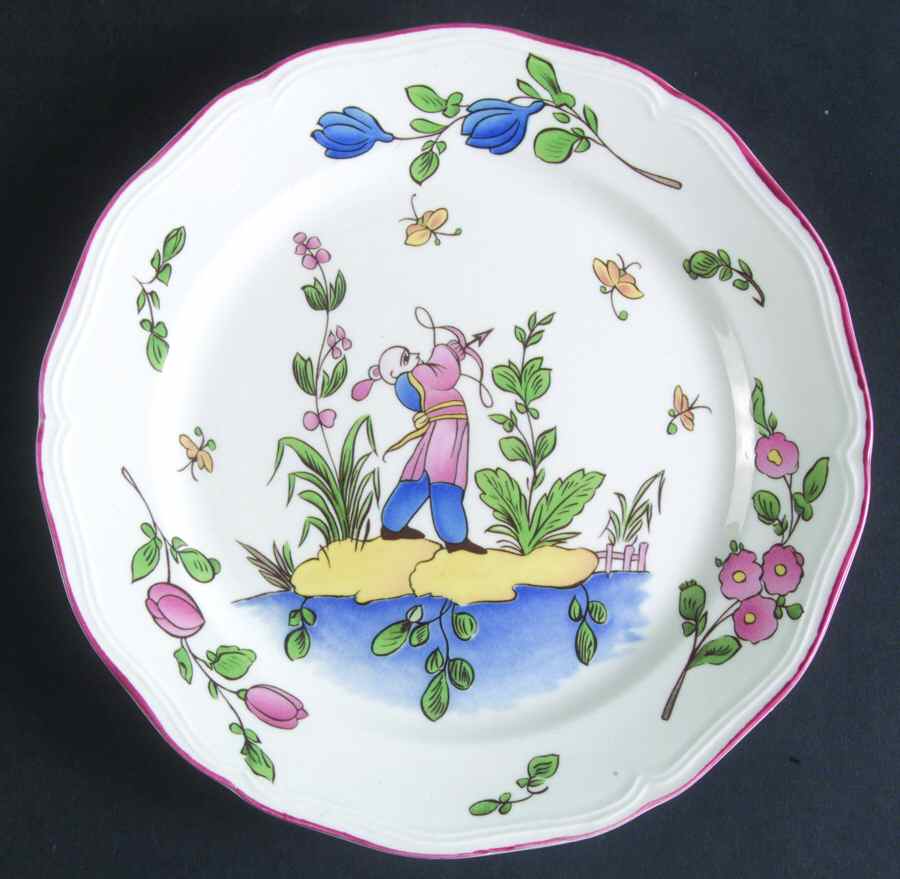 Chinoiserie Salad Plate by Sango-1