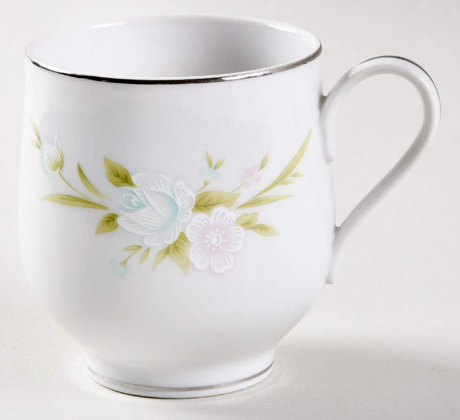 Chapel Rose Flat Cup by Sango-1