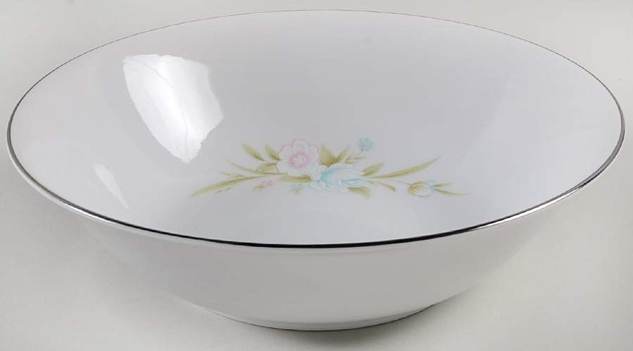 Chapel Rose 9" Round Vegetable Bowl by Sango-1