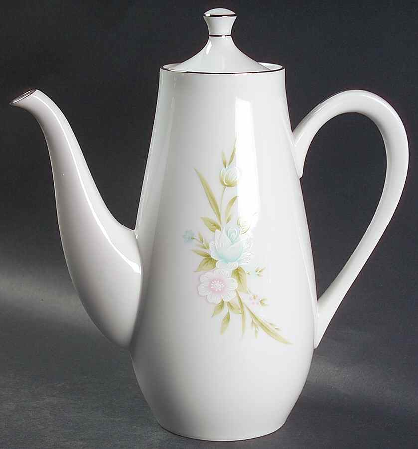 Chapel Rose Coffee Pot & Lid by Sango-1