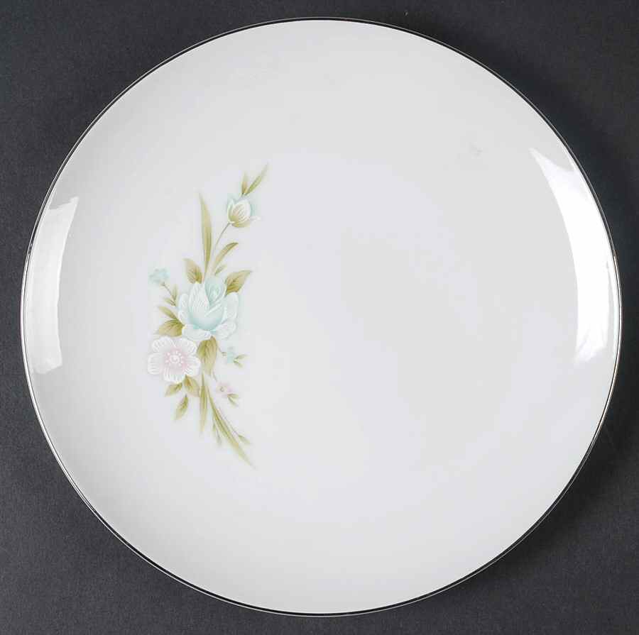 Chapel Rose Salad Plate by Sango-1