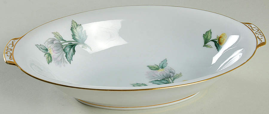 Chrysanthemum (Rim) Round Covered Vegetable by Sango-1