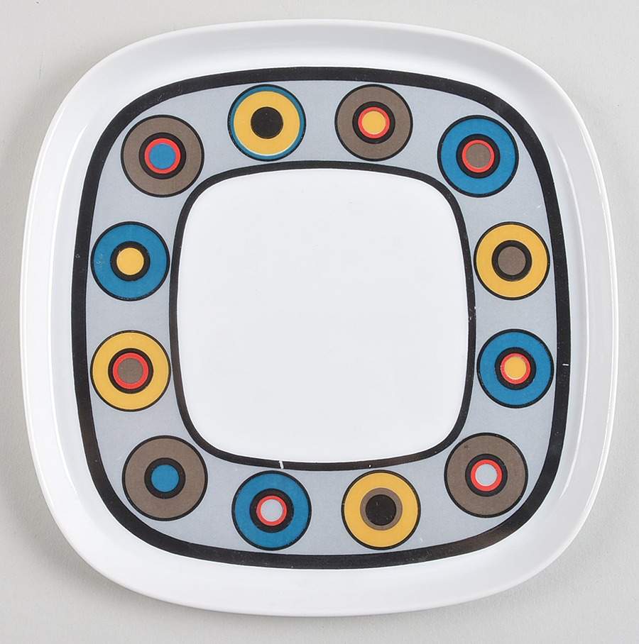 Circus Salad Plate by Sango-1