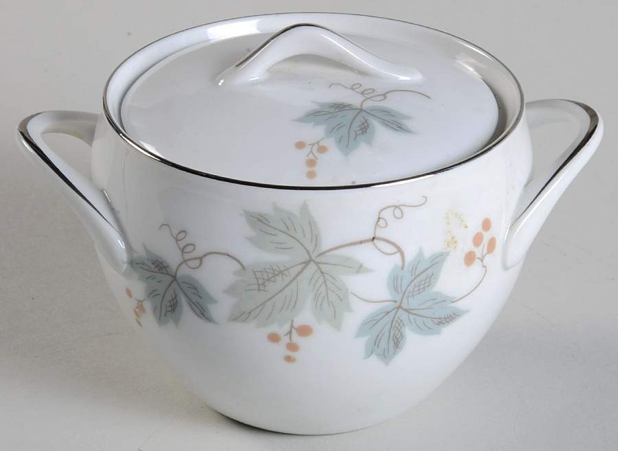 Claire Sugar Bowl & Lid by Sango-1