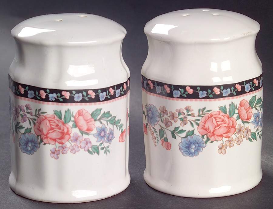 Claremore Salt & Pepper Set by Sango-1