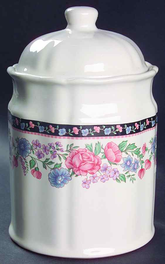 Claremore Large Canister & Lid by Sango-1