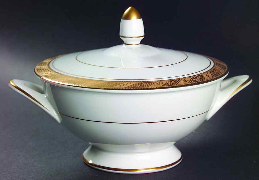 Cleopatra Sugar Bowl & Lid by Sango-1