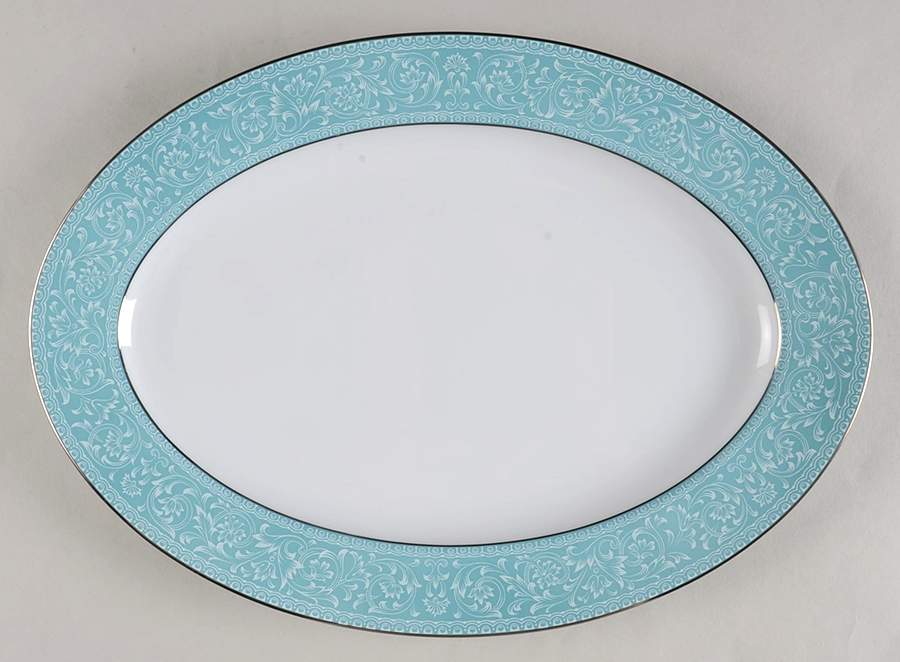 Cordon Bleu 12" Oval Serving Platter by Sango-1