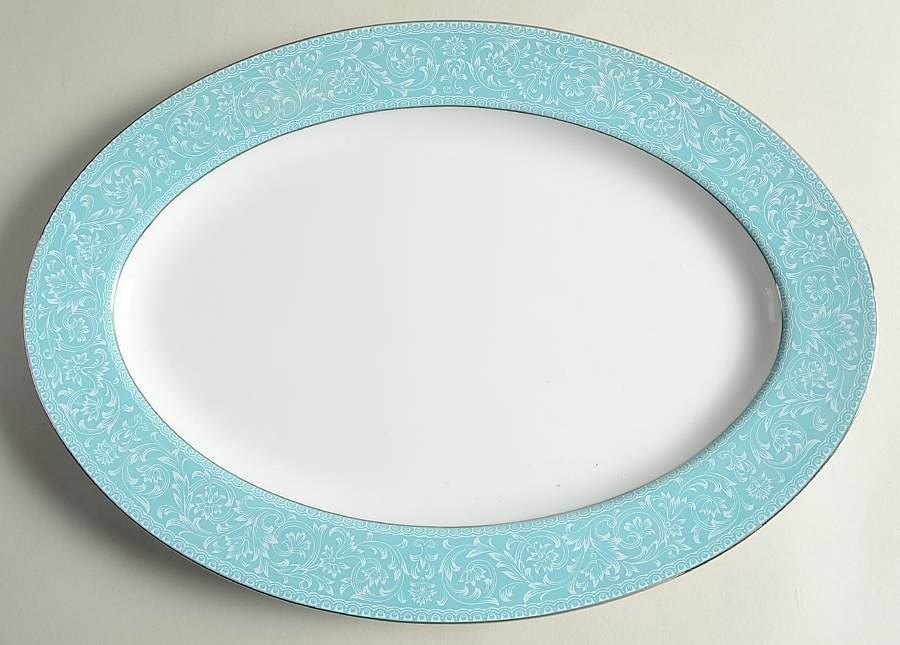 Cordon Bleu 14" Oval Serving Platter by Sango-1