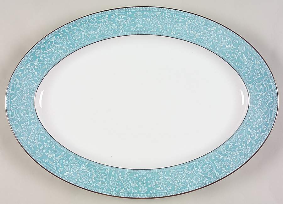 Cordon Bleu 16" Oval Serving Platter by Sango-1