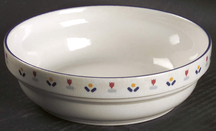 Country Borders Coupe Cereal Bowl by Sango-1