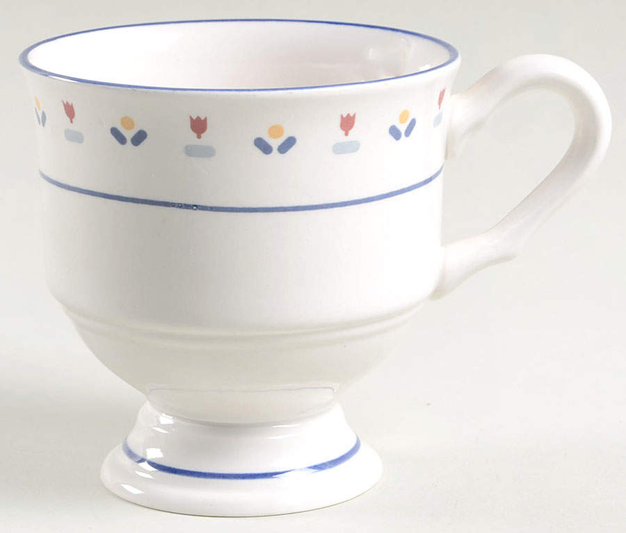 Country Borders Footed Cup by Sango-1