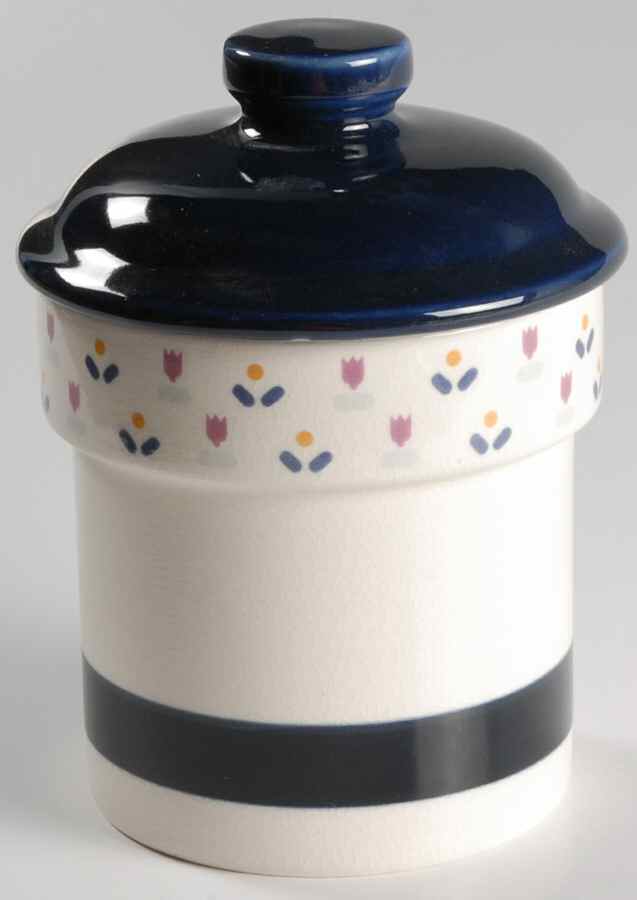 Country Borders Small Canister & Lid by Sango-1