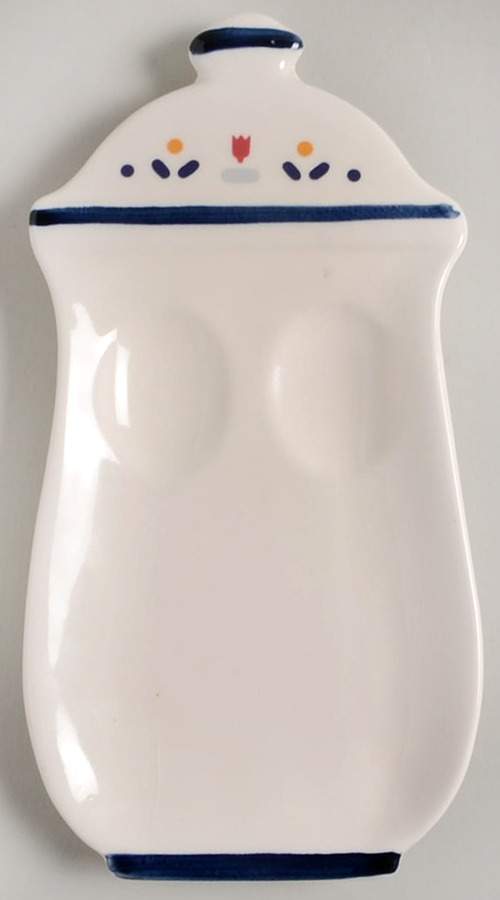 Country Borders Double Spoon Rest/Holder by Sango-1