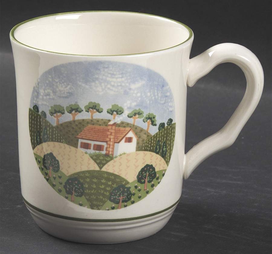 Country Cottage Mug by Sango-1