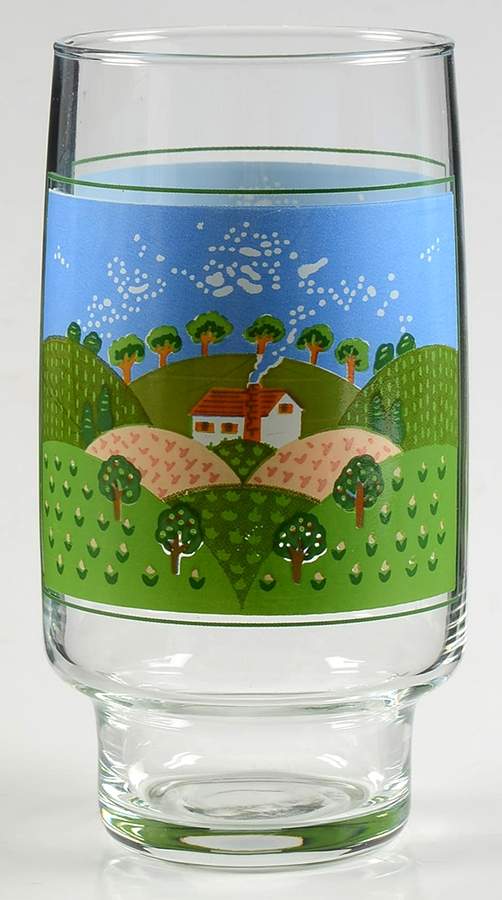 Country Cottage Glassware Short Tumbler by Sango-1