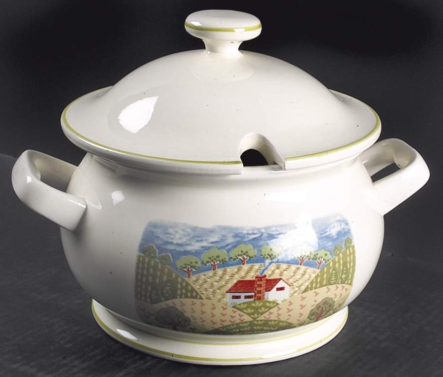 Country Cottage Tureen &  Lid by Sango-1