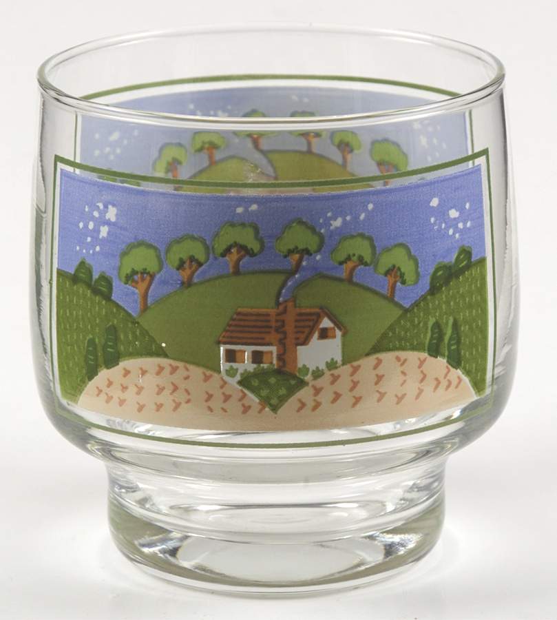 Country Cottage Glassware Old Fashioned by Sango-1