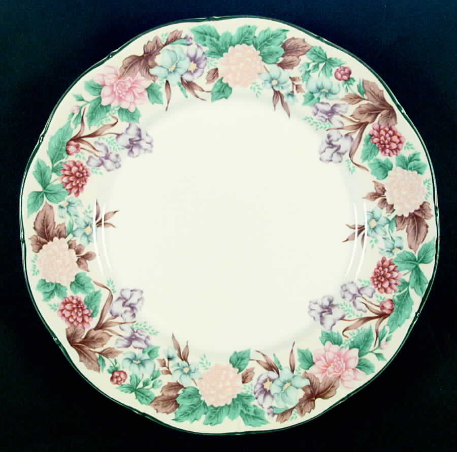 Country Garden Dinner Plate by Sango-1