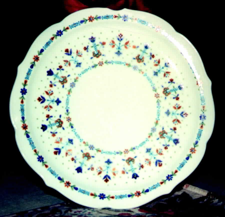 Country Maid Dinner Plate by Sango-1