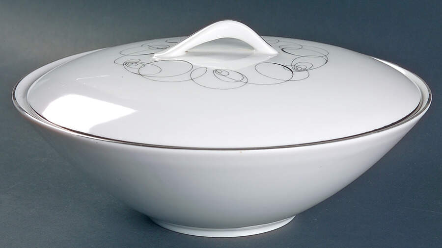 Contemporary Round Covered Vegetable by Sango-1