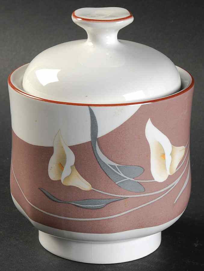 Contempo Sugar Bowl & Lid by Sango-1