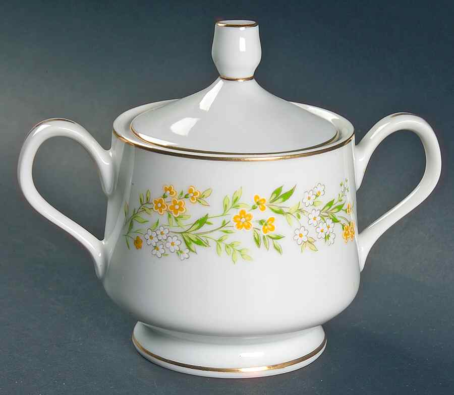 Contessa Sugar Bowl & Lid by Four Crown-1