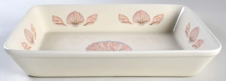 Coquille (Korea, Taiwan) 12" Rectangular Baker by Sango-1