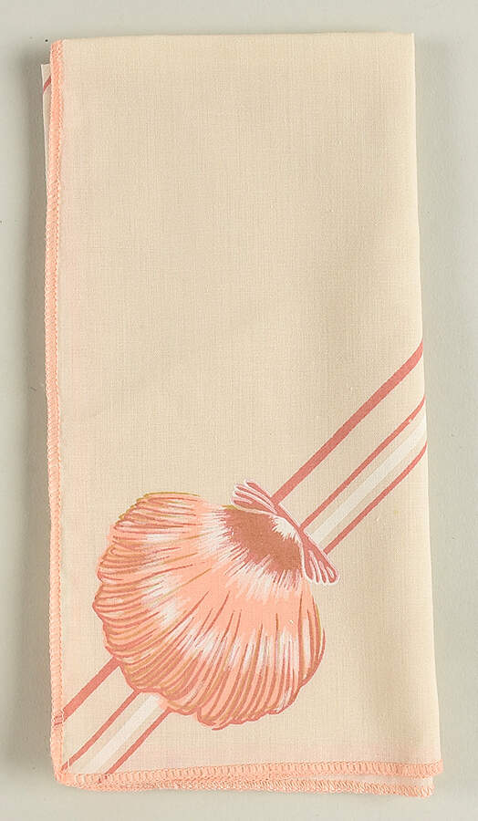 Coquille (Korea, Taiwan) Cloth Napkin by Sango-1