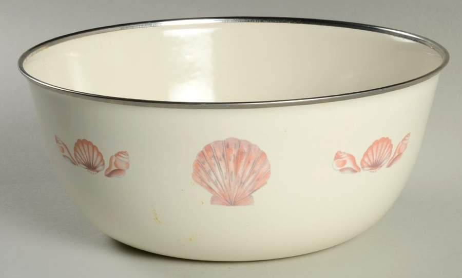 Coquille (Korea, Taiwan) 8" Metal Bowl by Sango-1