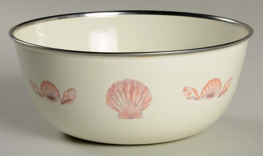 Coquille (Korea, Taiwan) 7 1/4" Metal Bowl by Sango-1